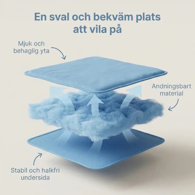 PawBreeze™ - Sval viloplats under varma dagar